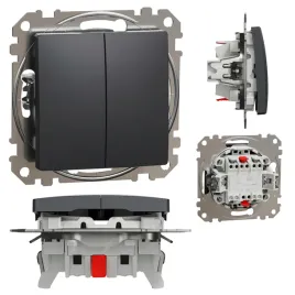 przycisk-podwojny-sedna-design-and-elements-czarny-antracyt-sdd114118