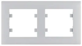 lumina-intense-ramka-podwojna-2-krotna-srebrny