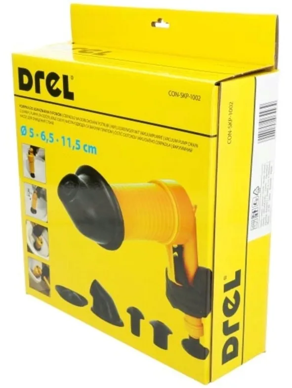 drel-con-skp-1002-przepychacz-do-czyszczenia-rur-4-koncowki-adaptery-stan-nowy