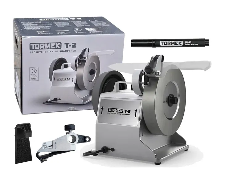 TORMEK T-2 PRO OSTRZAŁKA DO NOŻY KUCHENNYCH WOLNOOBROTOWA 120W