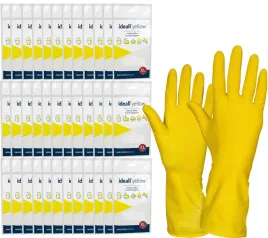 rekawice-ideall-yellow-flok-gospodarcze-xl-120-par