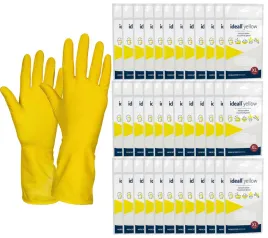 rekawice-ideall-yellow-gumowe-gospodarcze-120-xl