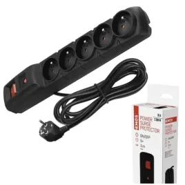 listwa-przeciwprzepieciowa-emos-acar-f5-5-gniazd-3m-czarna-p53872