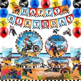 dekoracje-urodzinowe-motocross-zestaw-balonow-imprezowych-talerze-kubki