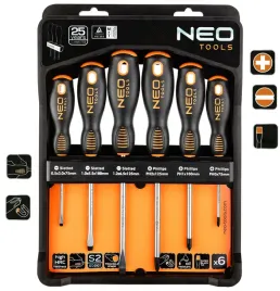 zestaw-wkretakow-plaskie-i-krzyzowe-neo-tools-6szt