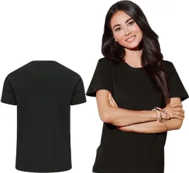 t-shirt-koszulka-czarna-bawelna-unisex-bluzka-xl