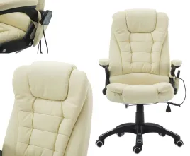 wygodny-fotel-biurowy-masujacy-ogrzewany-bialy