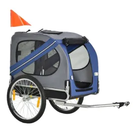 przyczepka-rowerowa-dla-zwierzat-niebieska-kolka