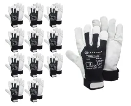 rekawice-ochronne-skora-kozia-tekson-practical-1252-rzep-roz-11-12-par