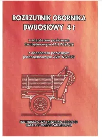 katalog-czesci-broszura-instrukcja-rozrzutnik-obornika-dwuosiowy-4t