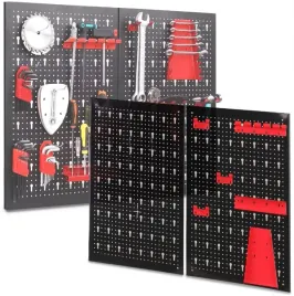 waart-2x-tablica-warsztatowa-metalowa-scianka-narzedziowa-10-hakow-40x60cm