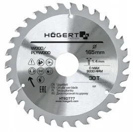 hogert-tarcza-pila-widiowa-do-drewna-165x30x30z-osb-14mm