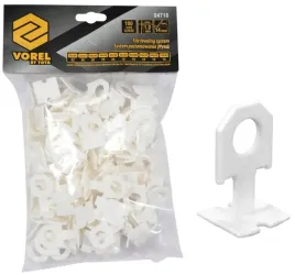vorel-04716-podstawy-klipsy-do-poziomowania-plytek-1mm-100szt-zestaw