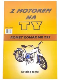 katalog-czesci-schemat-instrukcja-romet-komar-mr-232-ksiazka-broszura