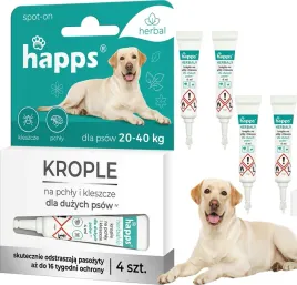 krople-dla-duzych-psow-na-pchly-i-kleszcze-happs-do-40-kg-zestaw-4-x-4-ml