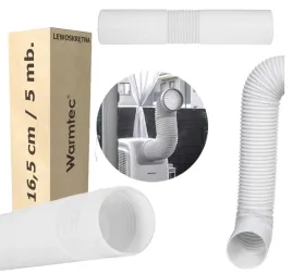 rura-do-klimatyzatora-przenosnego-warmtec-lewoskretna-elastyczna-165cm-5-m