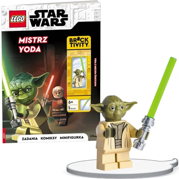 Czasopismo LEGO Star Wars - Mistrz Yoda + Figurka
