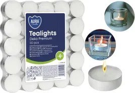 aura-swieczki-podgrzewacze-tealights-deko-premium-swiece-4h-50-swieczek