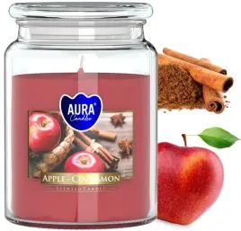 swieca-zapachowa-o-zapachu-jablka-i-cynamonu-szklany-sloik-bispol-100h