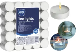 podgrzewacze-swieczki-bispol-aura-tealights-wklady-classic-4h-100-sztuk