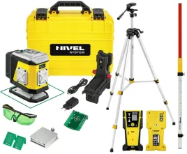 nivel-system-laser-plaszczyznowy-zielony-360-cl1g-bt-statyw-czujnik-lata