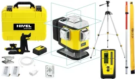 nivel-system-cl5b-laser-krzyzowy-niebieski-bt-30m-360-czujnik-statyw-lata