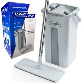 tenzi-mop-plaski-33-cm-z-wyciskaczem-i-wiadrem-dwukomorowym-6l-2-wklady