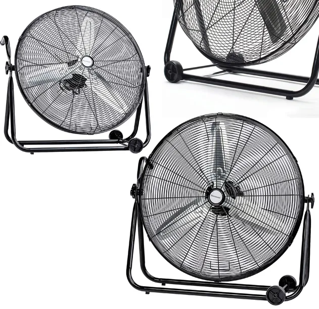WIATRAK WENTYLATOR PODŁOGOWY STOJĄCY MOCNY 3 ŚMIGŁA RAVANSON WT-60C 160W