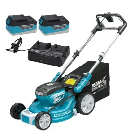 dedra-kosiarka-akumulatorowa-z-napedem46cm-zestaw-zasilajacy-2x5-0ah-ladow
