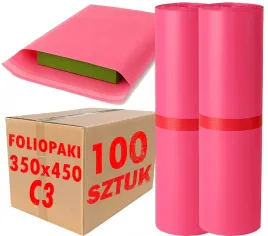 foliopaki-kurierskie-c3-450x350-mm-do-pakowania-foliopak-rozowe-100-szt