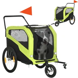 przyczepka-rowerowa-dla-zwierzat-transporter-wozek-dla-psow-2w1-do-30-kg