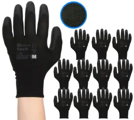 rekawice-robocze-elastyczne-warsztatowe-mercator-black-pu-roz-m-12-par