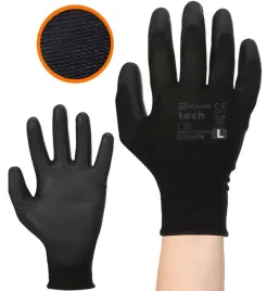 rekawice-robocze-mercator-elastyczne-warsztatowe-mocne-black-pu-roz-l