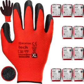 rekawice-robocze-warsztat-lateks-mercator-lekkie-czerwone-roz-xl-120-par