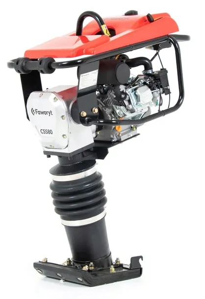 FAWORYT SKOCZEK ZAGĘSZCZARKA STOPA WIBRACYJNA UBIJAK 78 KG LONCIN 6.5KM
