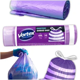 vortex-worki-60l-na-smieci-hdpe-fiolet-bialy-z-tasma-mocne-wytrzymale-10szt