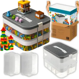 kruzzel-pojemnik-na-akcesoria-magazyn-towar-2-poziomy-pudelko-z-raczka-15l