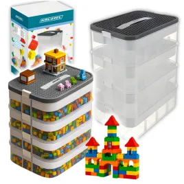 pojemnik-na-drobiazgi-kruzzel-25758-przezroczysty-do-szafy-regalu-4poz-29l