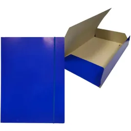 bantex-teczka-kartonowa-biurowa-lakierowana-z-gumka-do-szkoly-granatowa-a4