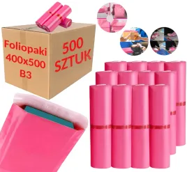 foliopaki-kurierskie-400x500-mm-b3-rozowy-do-pakowania-foliopak-500-szt