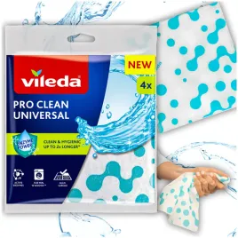 sciereczka-mikrofibra-vileda-pro-clean-z-enzymami-uniwersalna-bez-smug-4szt