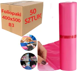 foliopaki-kurierskie-400x500-mm-b3-do-pakowania-foliopak-rozowe-50-szt