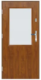 drzwi-zewnetrzne-55-mm-lr-01-z-szyba-zloty-dab-90-lewe-stalowe-wejsciowe