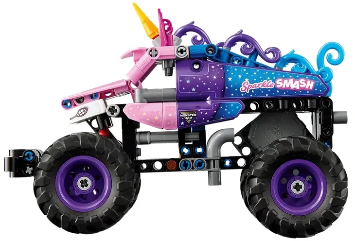 42220-lego-technic-monster-jam-sparkle-smash-z-napedem-typu-pull-back-wiek-dziecka-7-lat