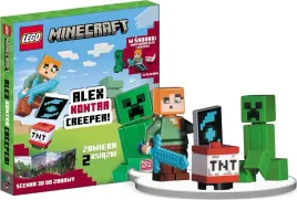lego-minecraft-przewodnik-alex-i-creeper-z-minifigurkami-i-komiksem