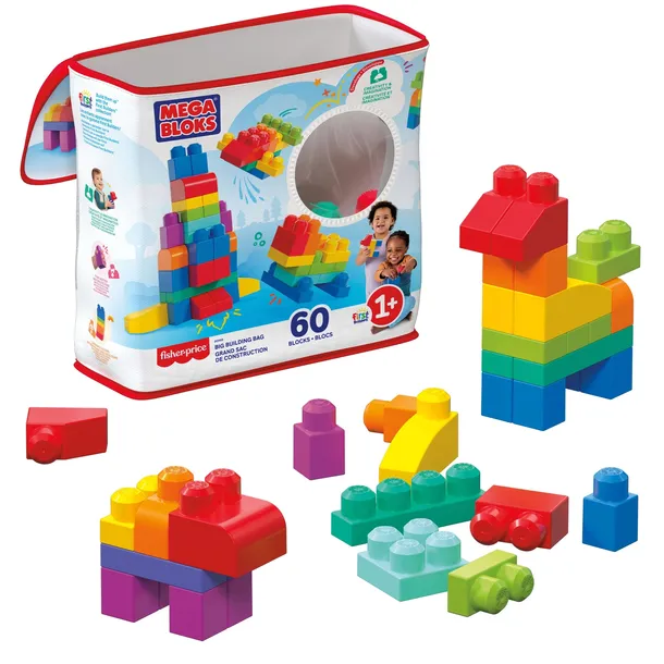 mega-bloks-ekologiczna-torba-z-klockami-first-builders-niebieska