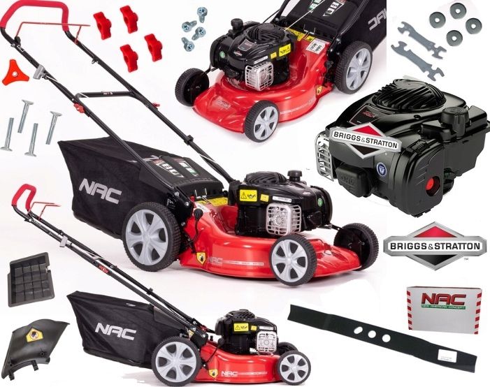 NAC KOSIARKA SPALINOWA BEZ NAPĘDU SILNIK BRIGGS&STRATTON 500E SERIES 46 cm