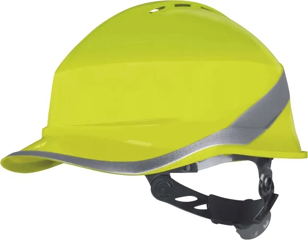 Kask ochronny dla budowlańców WENT baseball Delta Plus DIAMOND VI WIND yell