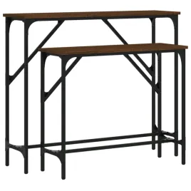 zestaw-stolikow-konsolowych-brazowy-dab-95x26x80cm-i-75x26x63cm