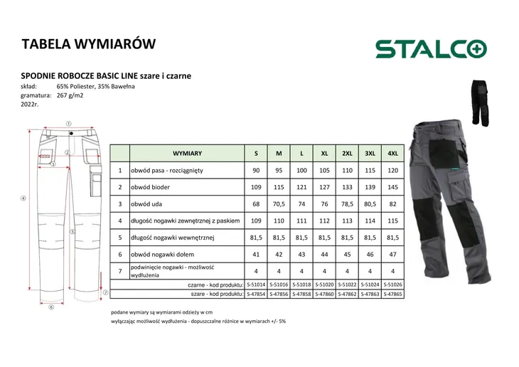 stalco-spodnie-robocze-basic-line-2xl-czarny-s-51022-rozmiar-xxl